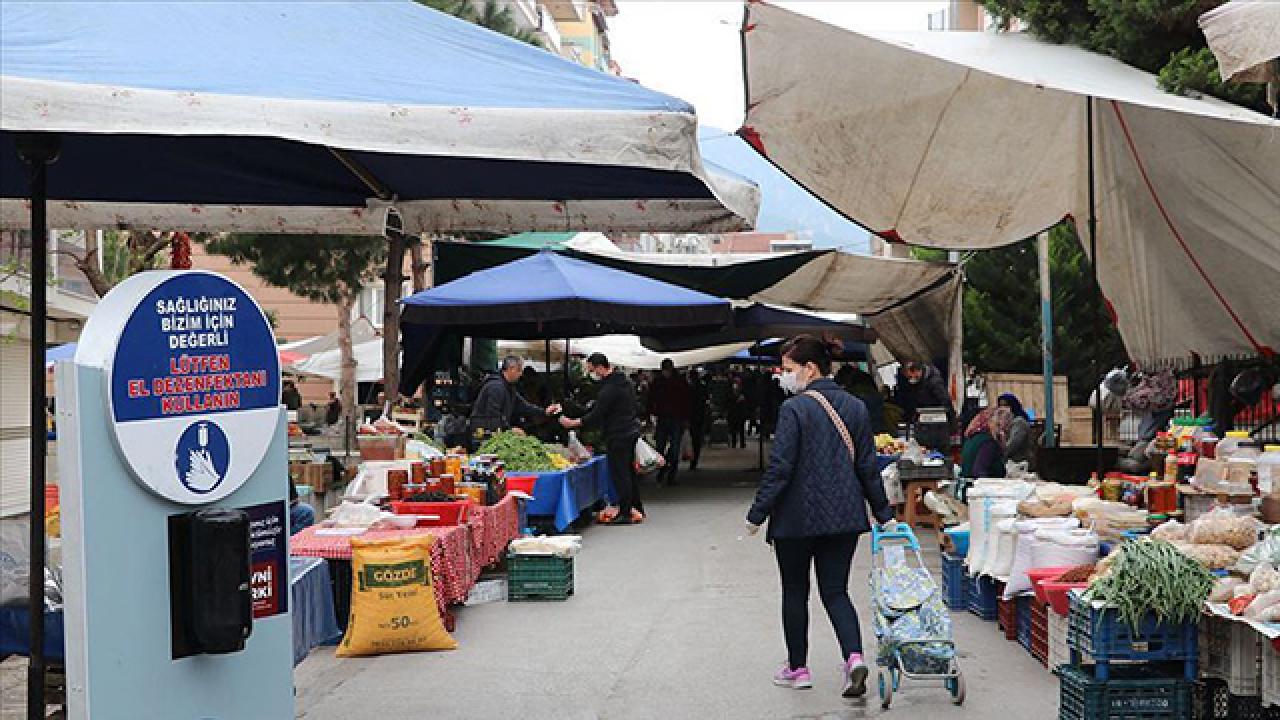 Edirne’nin İpsala ilçesinde Kovid-19 vakalarındaki artış nedeniyle halk pazarı geçici olarak kapatıldı