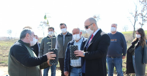 Edirne’de köylülere ek gelir sağlayacak tıbbi ve aromatik bitki ormanı kuruldu