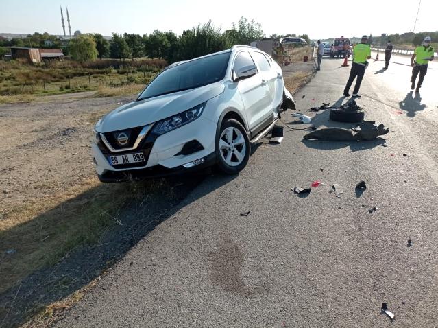 Tekirdağ’da feci kaza: 1 ölü