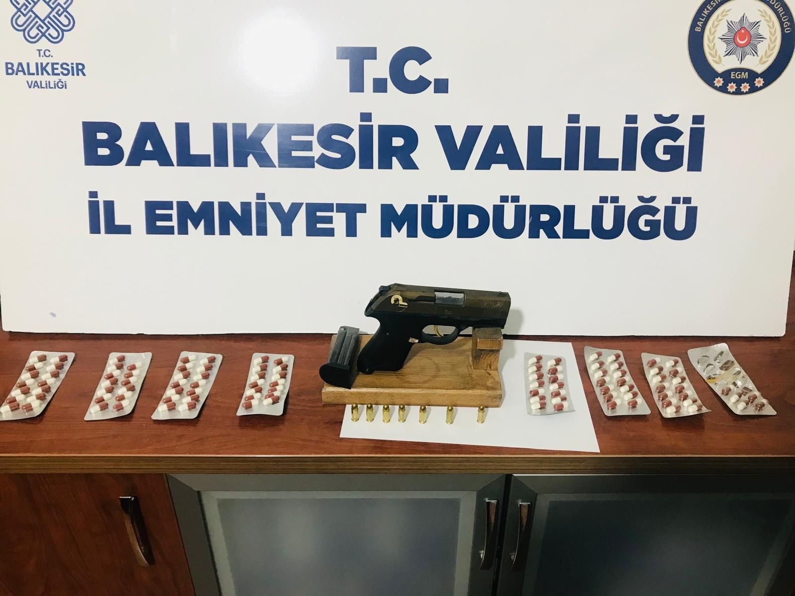 Bandırma’da Uyuşturucu Operasyonu: 102 Adet Hap Ele Geçirildi