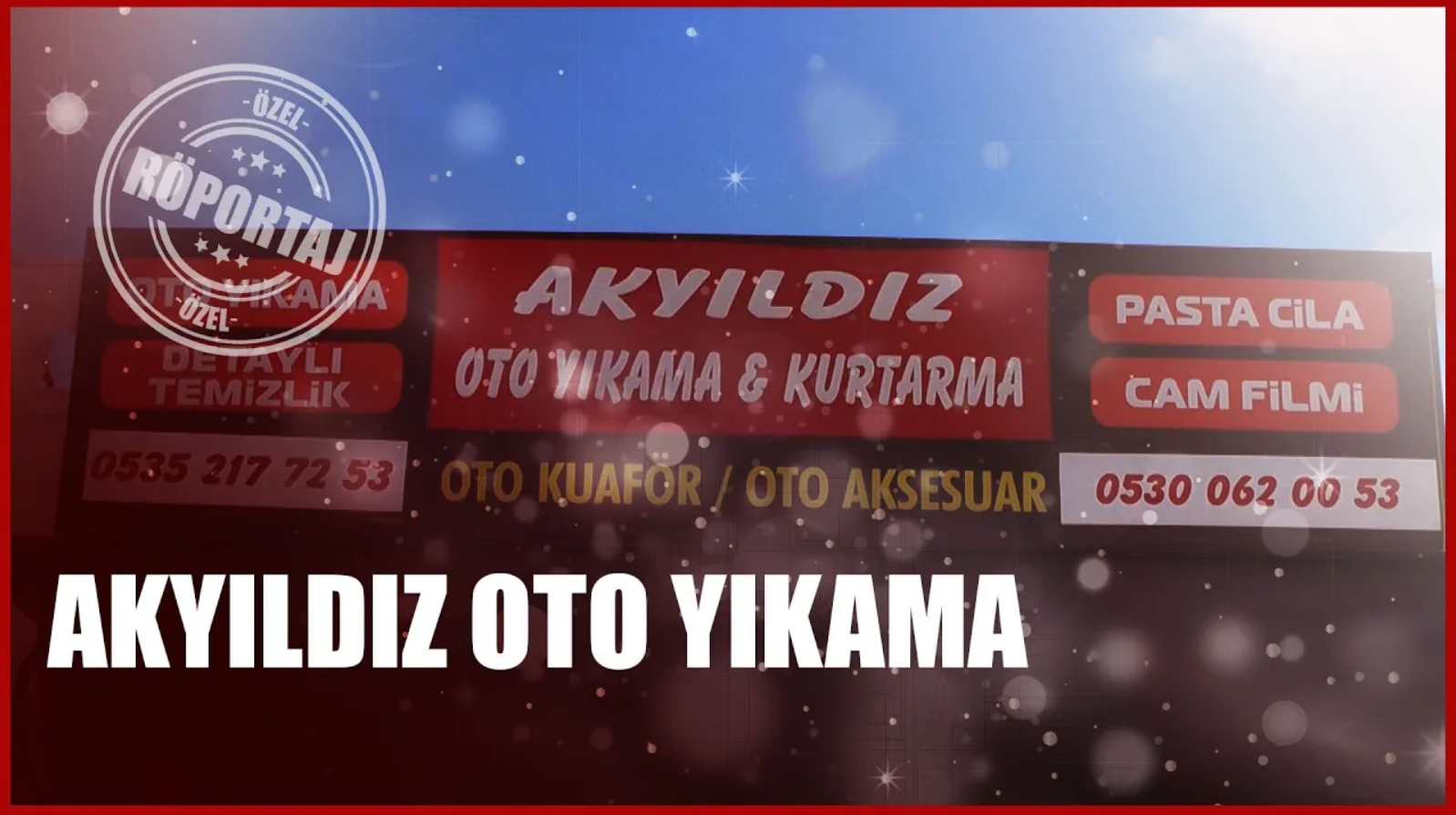 AKYILDIZ OTO YIKAMA VE KURTARMA