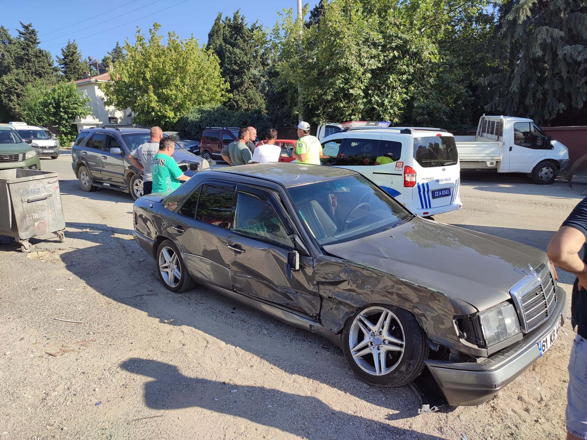 Edirne Keşan’da Trafik Kazası: 3 Yaralı