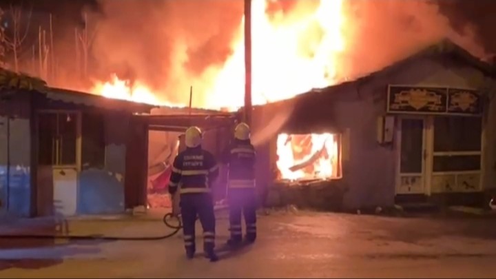 Edirne’de Depoda Çıkan Yangın Kısa Sürede Söndürüldü