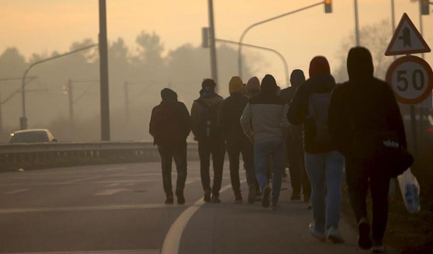 21 düzensiz göçmen yakalandı