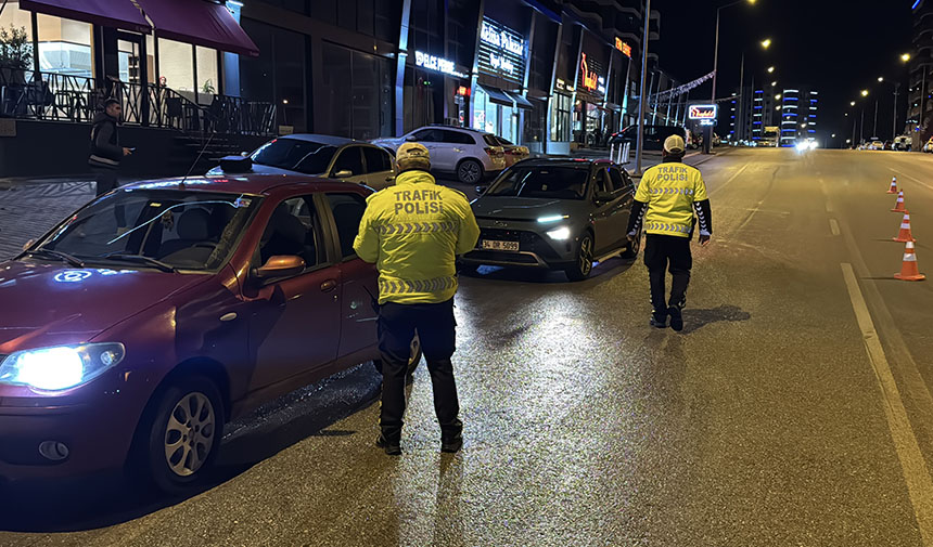 Edirne’de trafik denetimi