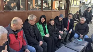 Edirne’de Yangından Zarar Gören Esnafa Destek