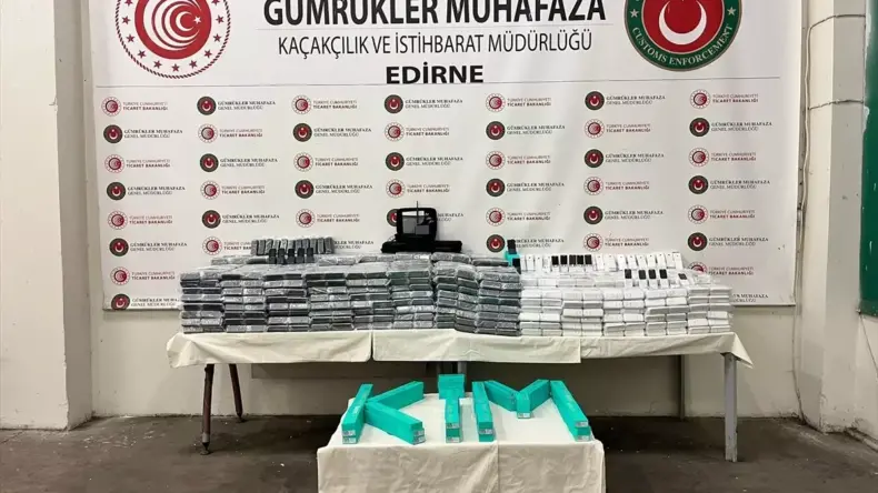 Kapıkule’de Kaçak Eşya Operasyonları