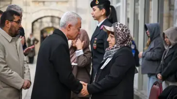 Kargo uçağının düşmesi sonucu şehit olan Berkay Karaca için mevlit okutuldu