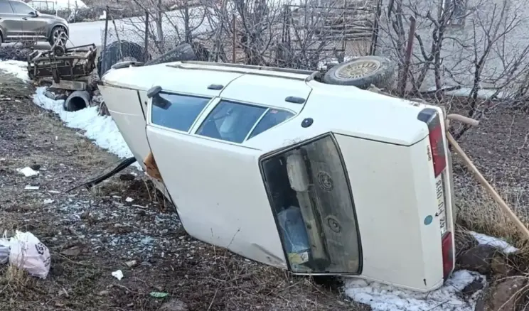 Beyşehir’de Trafik Kazaları ve Araç Yangını