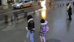 Tekirdağ’da motosiklet bir anda alev topuna döndü: Üzerinden atlayarak yanmaktan son anda kurtuldu