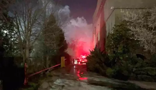 Çerkezköy’de Fabrika Yangını Kontrole Alındı