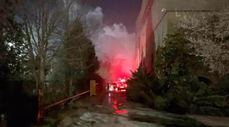 Çerkezköy’de Fabrika Yangını Kontrole Alındı