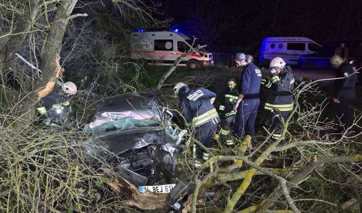 Çerkezköy’de Trafik Kazası: 1 Ölü, 3 Yaralı