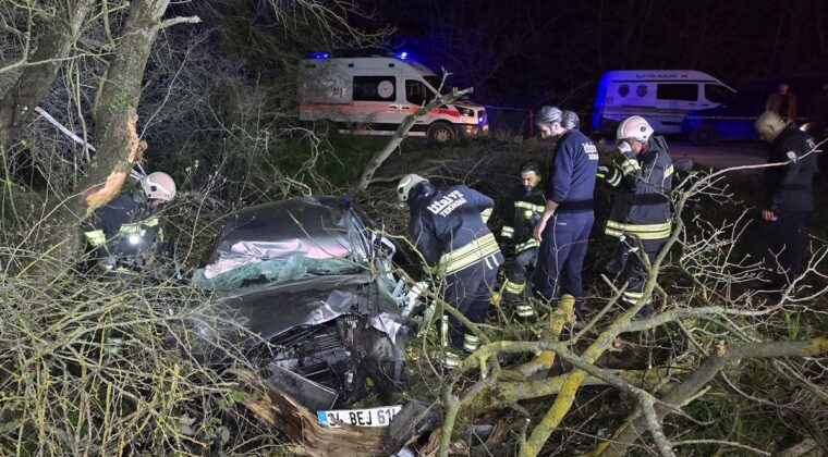 Çerkezköy’de Trafik Kazası: 1 Ölü, 3 Yaralı