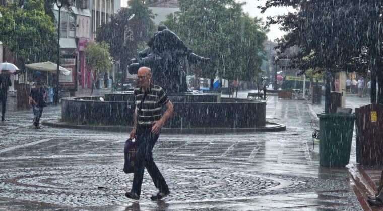 Trakya’ya Kuvvetli Yağış Uyarısı